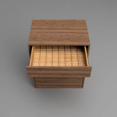 Gridfinity Drawer (Parametric) - Mẫu ngăn kéo tùy chỉnh linh hoạt