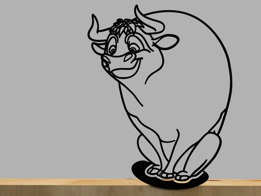 Mô hình chú bò Ferdinand từ Disney - Image 1