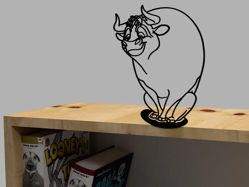 Mô hình chú bò Ferdinand từ Disney - Image 2