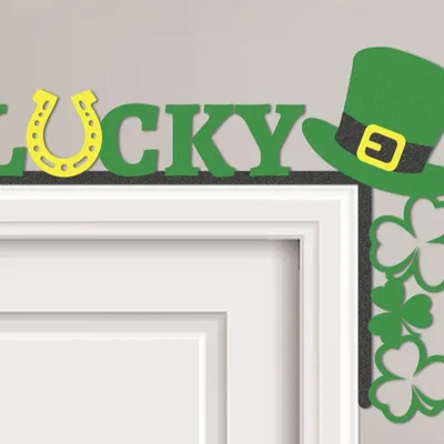 Mô hình trang trí góc cửa Lucky St Patrick's Day