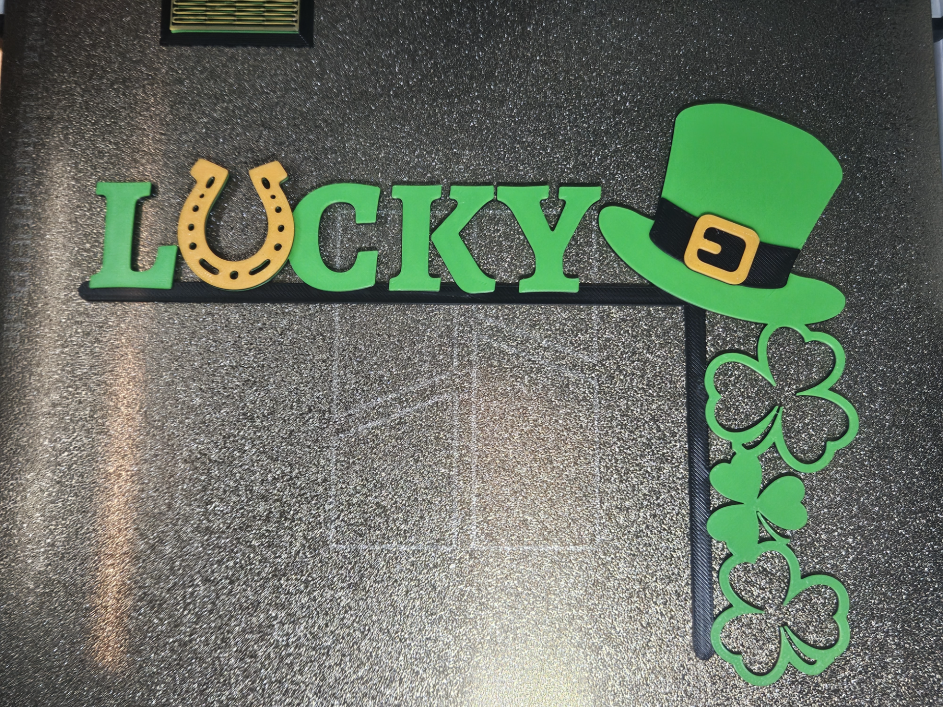 Mô hình trang trí góc cửa Lucky St Patrick's Day