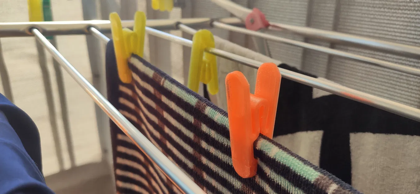 Kẹp phơi quần áo in 3D - Image 1