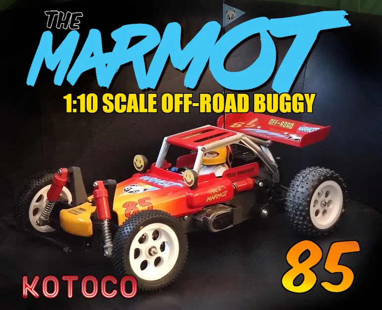 The Marmot - Xe đua địa hình Off-road tỷ lệ 1:10 - Image 1