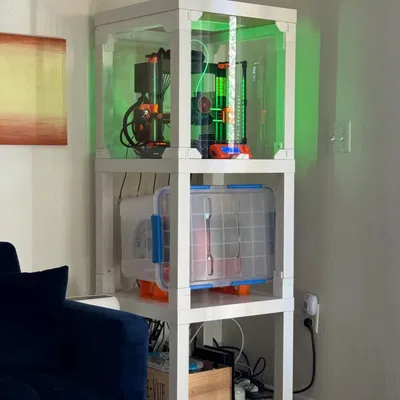 Bộ đệm nhựa Prusa MMU3 kết hợp hộp chống ẩm (Low-Friction Drybox)