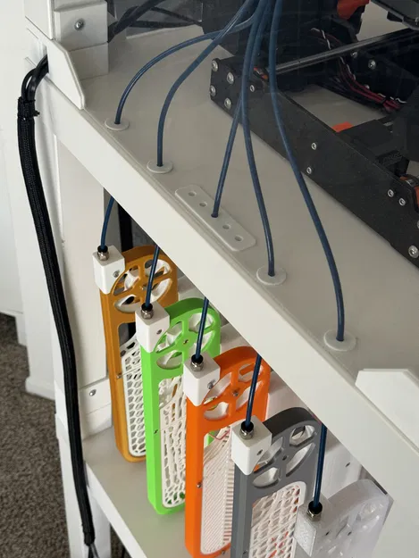 Bộ đệm nhựa Prusa MMU3 kết hợp hộp chống ẩm (Low-Friction Drybox) - Image 3