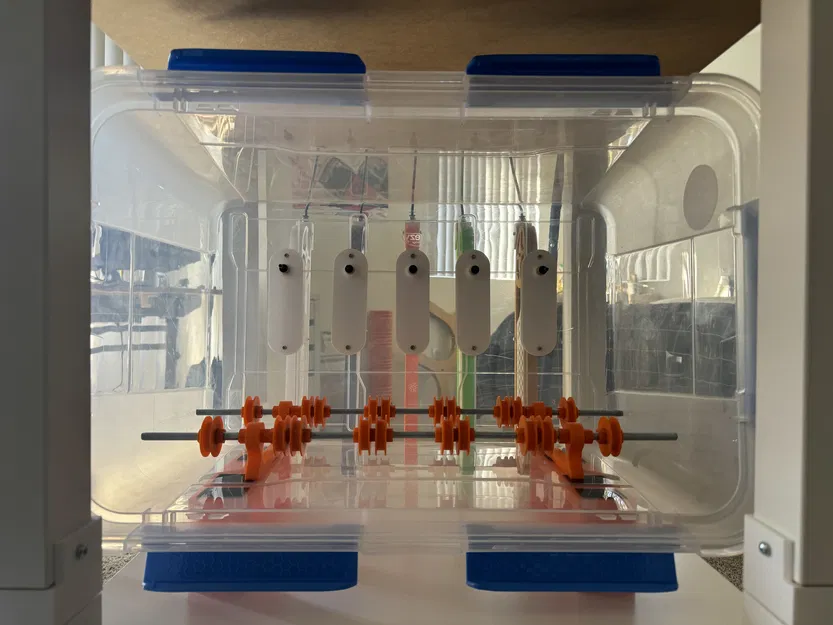 Bộ đệm nhựa Prusa MMU3 kết hợp hộp chống ẩm (Low-Friction Drybox) - Image 5