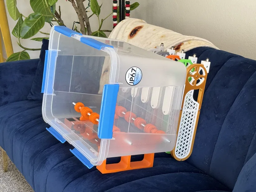 Bộ đệm nhựa Prusa MMU3 kết hợp hộp chống ẩm (Low-Friction Drybox) - Image 6