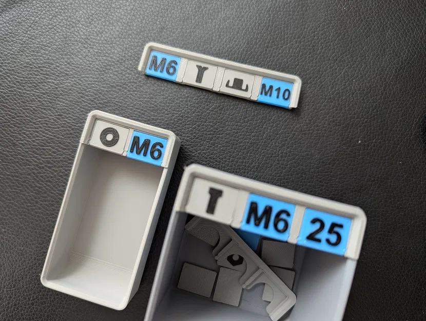 Chipfinity - Hệ thống gắn nhãn module cho khay Gridfinity - Image 1