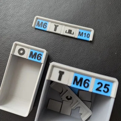 Chipfinity - Hệ thống gắn nhãn module cho khay Gridfinity