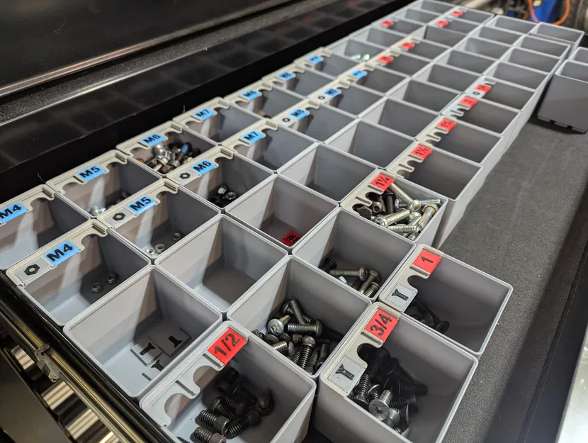 Chipfinity - Hệ thống gắn nhãn module cho khay Gridfinity - Image 5