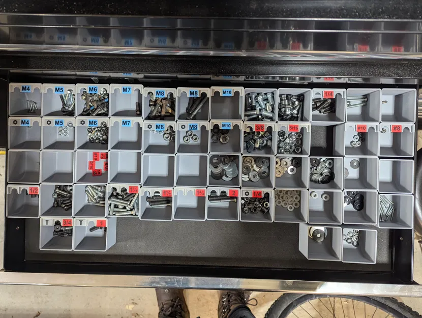 Chipfinity - Hệ thống gắn nhãn module cho khay Gridfinity - Image 6