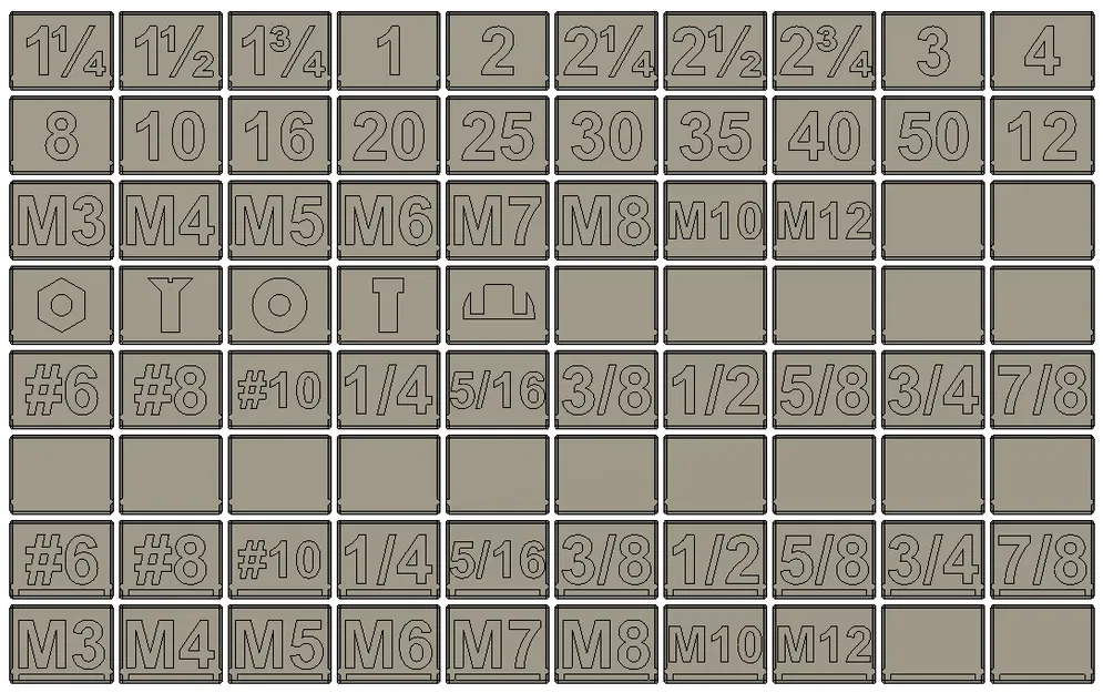 Chipfinity - Hệ thống gắn nhãn module cho khay Gridfinity - Image 7