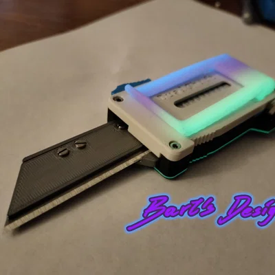 DualShift v1.3 - Dao switchblade OTF tự động (Fidget toy)
