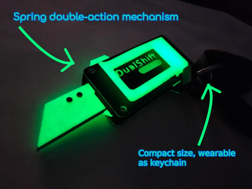 DualShift v1.3 - Dao switchblade OTF tự động (Fidget toy) - Image 18