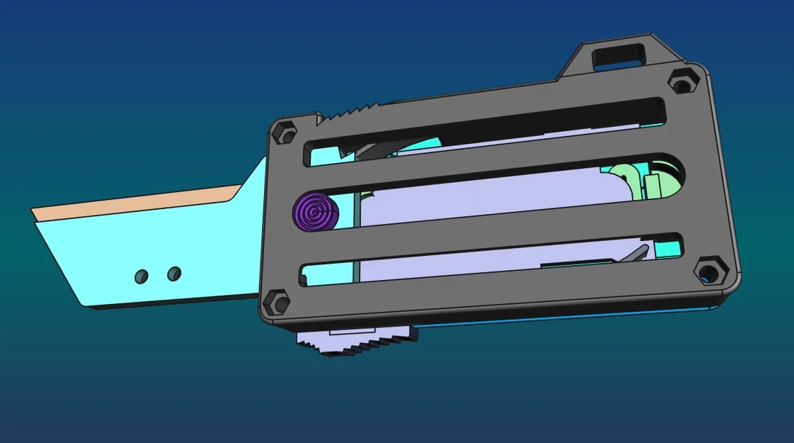 DualShift v1.3 - Dao switchblade OTF tự động (Fidget toy) - Image 23