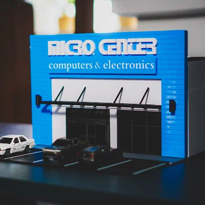 Bộ mô hình Micro Center - Diorama tỉ lệ 1:64