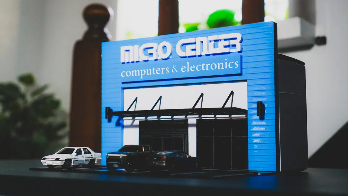 Bộ mô hình Micro Center - Diorama tỉ lệ 1:64 - Image 3