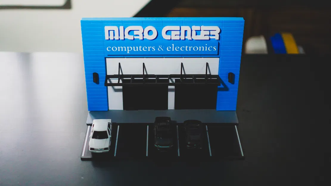 Bộ mô hình Micro Center - Diorama tỉ lệ 1:64 - Image 9