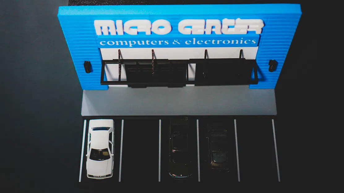 Bộ mô hình Micro Center - Diorama tỉ lệ 1:64 - Image 11