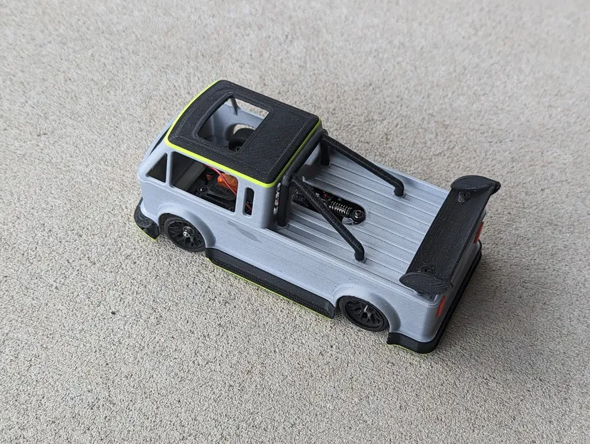 Thân xe bán tải (Pick up) cho Mini-z, tùy chọn wheelbase 98mm và 102mm - Image 5