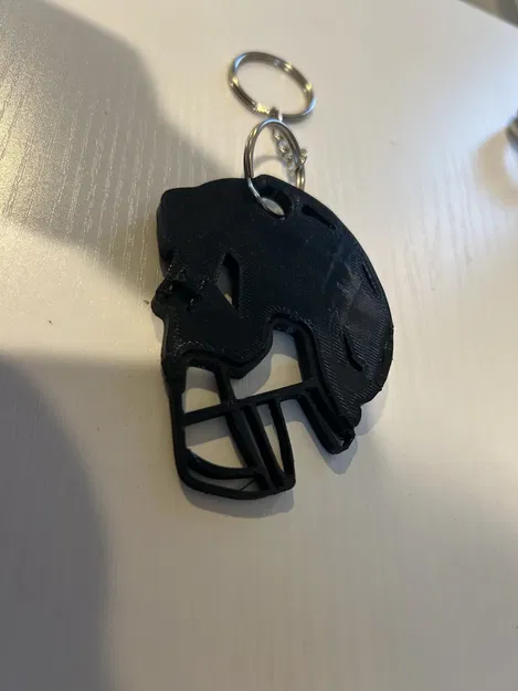 Móc khóa mũ bảo hiểm bóng bầu dục Riddell Speedflex in 3D - Image 2