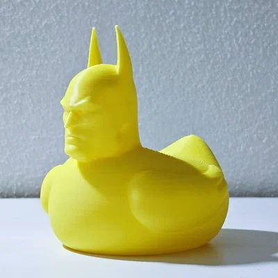 Mô hình chú vịt Batman in 3D trang trí phòng tắm cực chất
