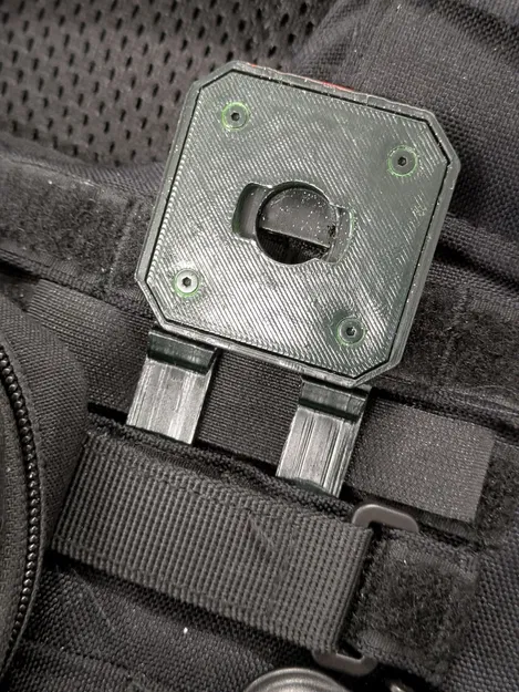 Ngàm gắn Camera Axon chuẩn Molle cho áo tác chiến - Image 2