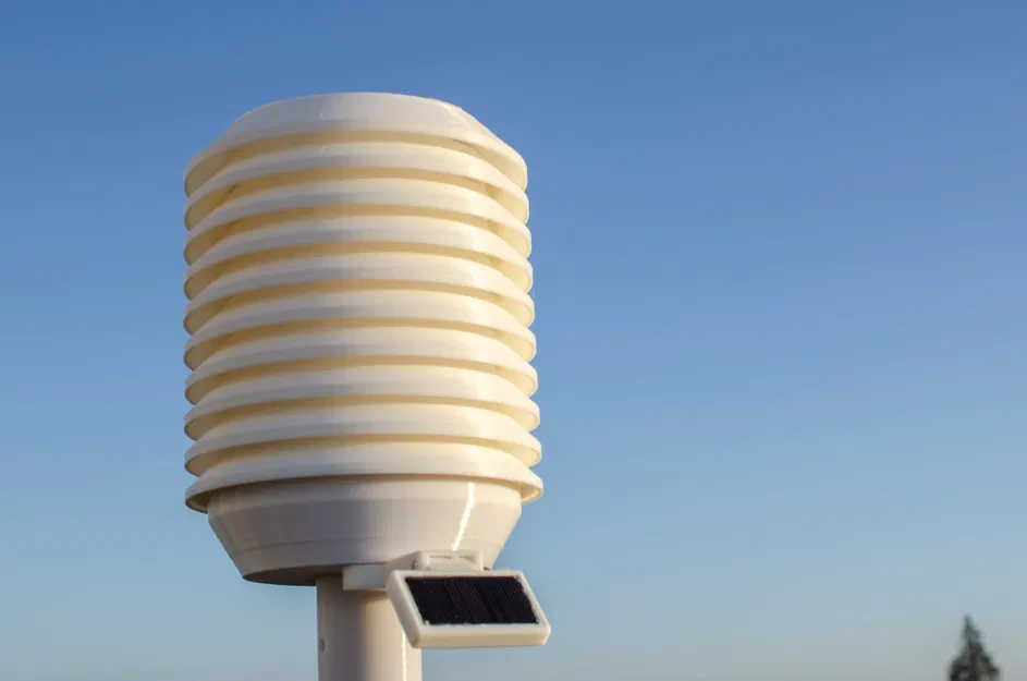 Trạm thời tiết: Hộp che Stevenson V2 - Image 1