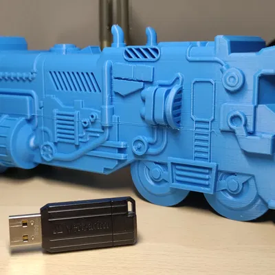 Mô hình Đầu tàu Factorio (Factorio Locomotive)