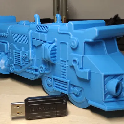 Mô hình Đầu tàu Factorio (Factorio Locomotive)