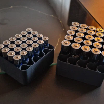 Khay Đựng Pin AA và AAA: Giải Pháp Sắp Xếp Gọn Gàng Tiện Lợi