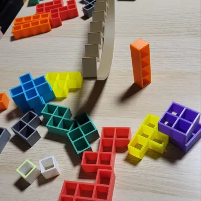 Bộ trò chơi xếp hình cân bằng Tetris kích thước lớn