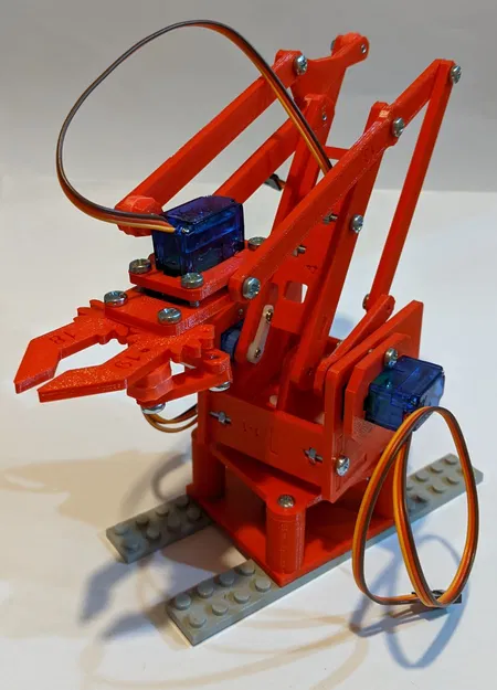 Cánh tay robot điều khiển bởi Raspberry Pi - Image 1