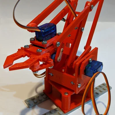 Cánh tay robot điều khiển bởi Raspberry Pi
