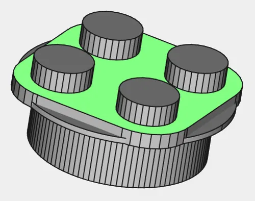 Đầu nối động cơ bước và bộ điều khiển tương thích LEGO + DUPLO - Image 8
