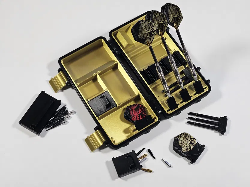 Hộp Đựng Phi Tiêu Siêu Bền (Rugged Darts Case) - Dành cho phi tiêu và linh kiện - Image 1