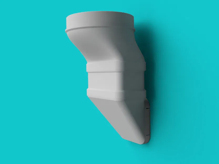 Ống dẫn khí thải siêu mỏng cho Creality K1C - Image 1