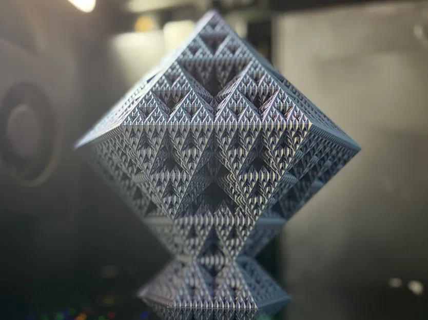 Tháp Fractal Sierpiński Snowflake - Level 5 (Vase Mode) - Image 5