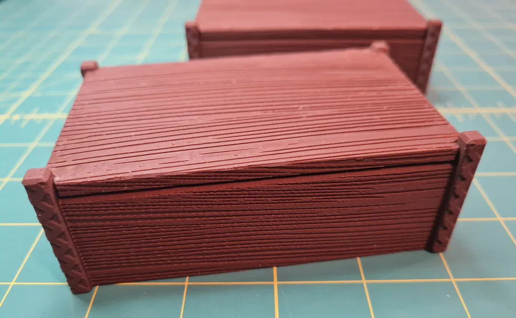 Hộp họa tiết vân gỗ (Wood Effect Box) - Image 2