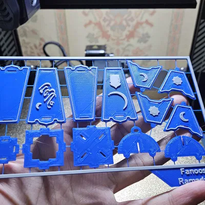 Kit Card Đèn lồng Ramadan (Fanoos Ramadan)