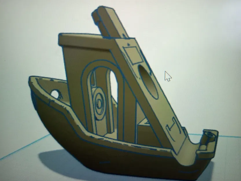 Giá đỡ điện thoại hình thuyền Benchy 3D độc đáo - Image 1