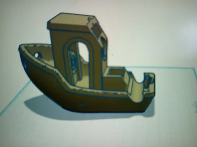 Giá đỡ điện thoại hình thuyền Benchy 3D độc đáo - Image 3