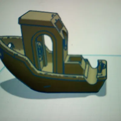 Giá đỡ điện thoại hình thuyền Benchy 3D độc đáo