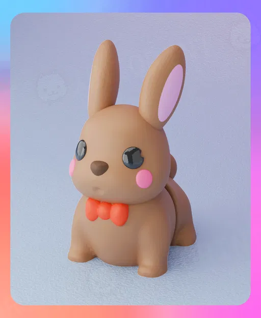 Móc khóa thỏ Flexi Bunny - Image 1