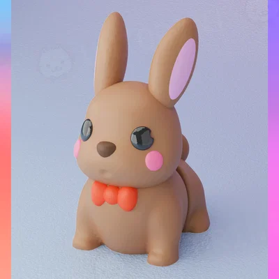 Móc khóa thỏ Flexi Bunny