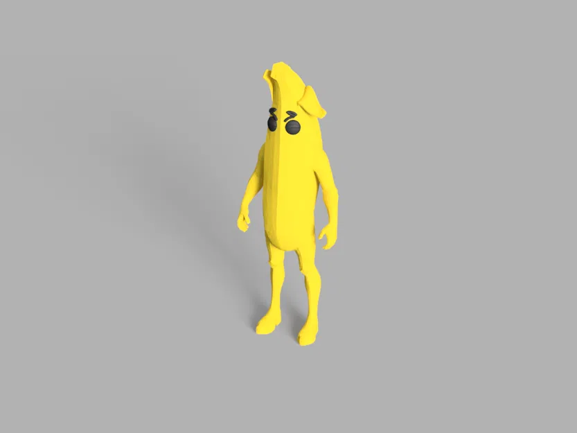 Mô hình 3D nhân vật Peely trong Fortnite siêu đáng yêu - Image 2
