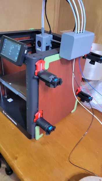 Tấm ốp khung nam châm vân gỗ cho máy in Flashforge AD5X - Image 2