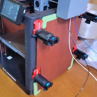 Tấm ốp khung nam châm vân gỗ cho máy in Flashforge AD5X