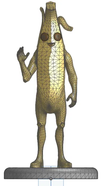 Mô hình 3D nhân vật Peely trong Fortnite - File in 3D miễn phí - Image 1