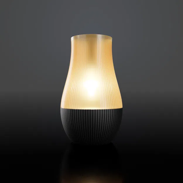 Serene Glow – Mẫu đèn in 3D sang trọng và tinh tế - Image 1